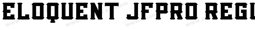 Eloquent JFPRo Regul字体转换